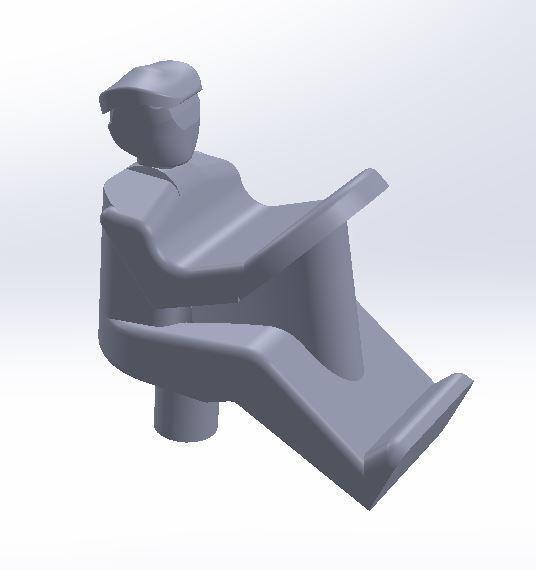 Lesney 61A Army Scout Car Driver