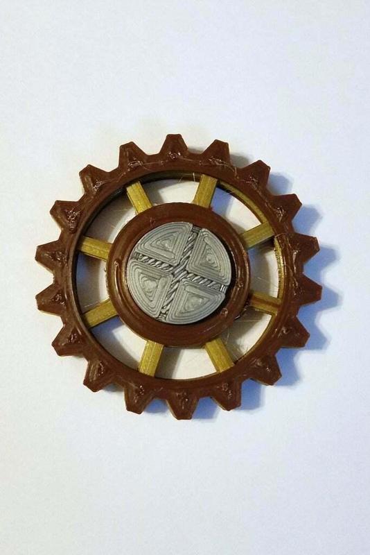 Steampunk Gear Fidget Spinner