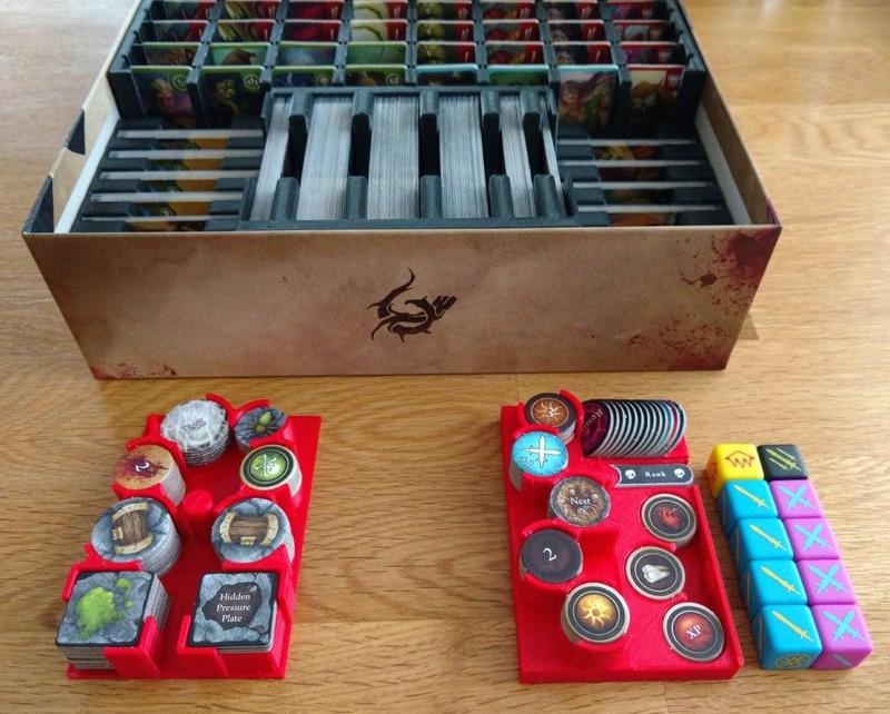 Ravage: Dungeons of Plunder Boardgame Box Inserts