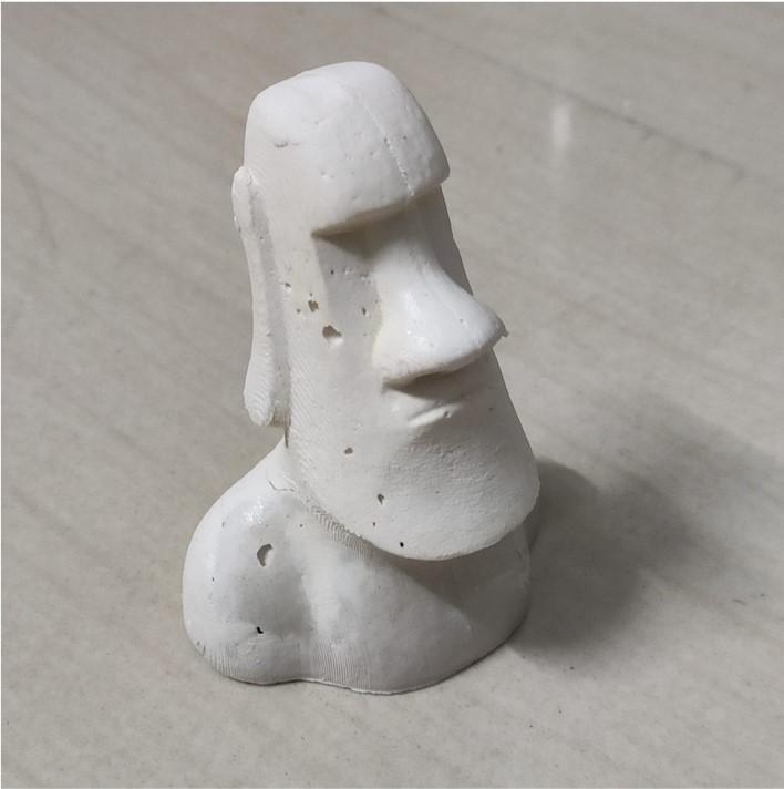 Moai Statue Mold