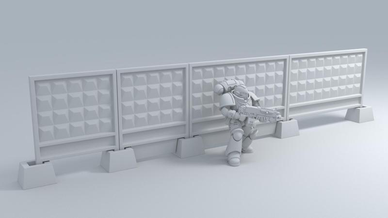 Russian - Fence PO-2 (fence slab-2) Full Set.