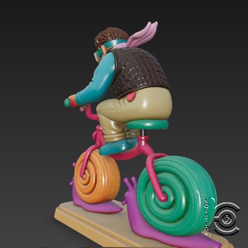 Snail Biker - Sunset Vibe Edition