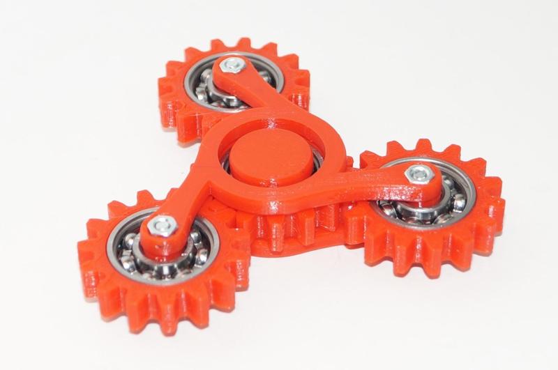 Hand spinner four gears