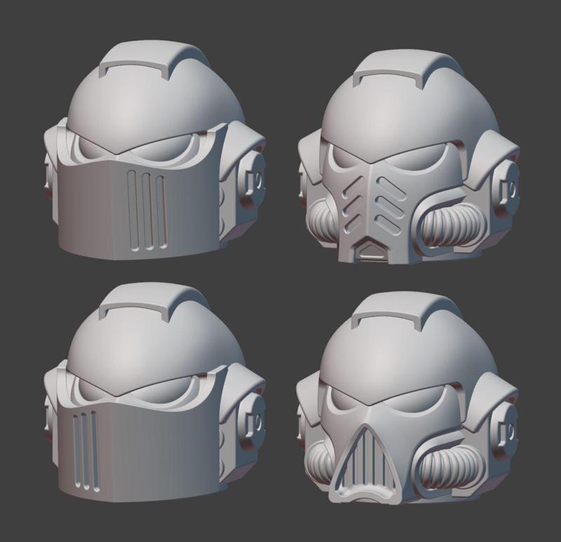 Upgraded Helmets For Space Soldiers