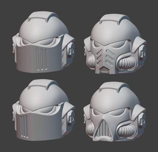 Upgraded Helmets For Space Soldiers