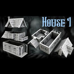 Medieval House 1 (28 mm)