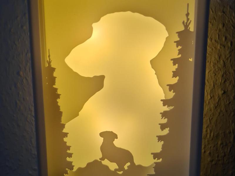 Dachshund Lightbox