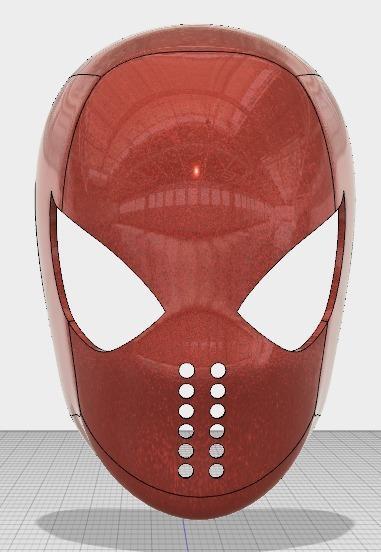 Spiderman Homecoming faceshell