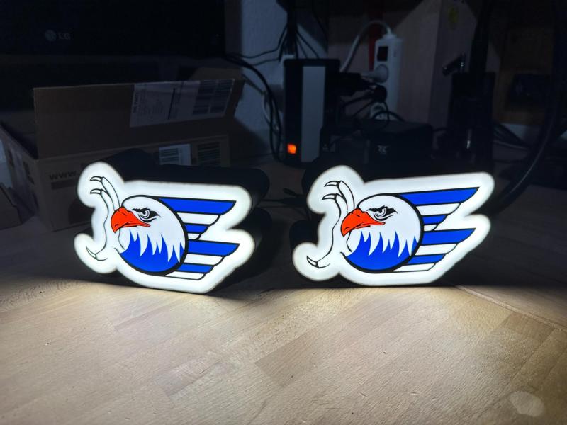 Lightbox eagle Mannheim