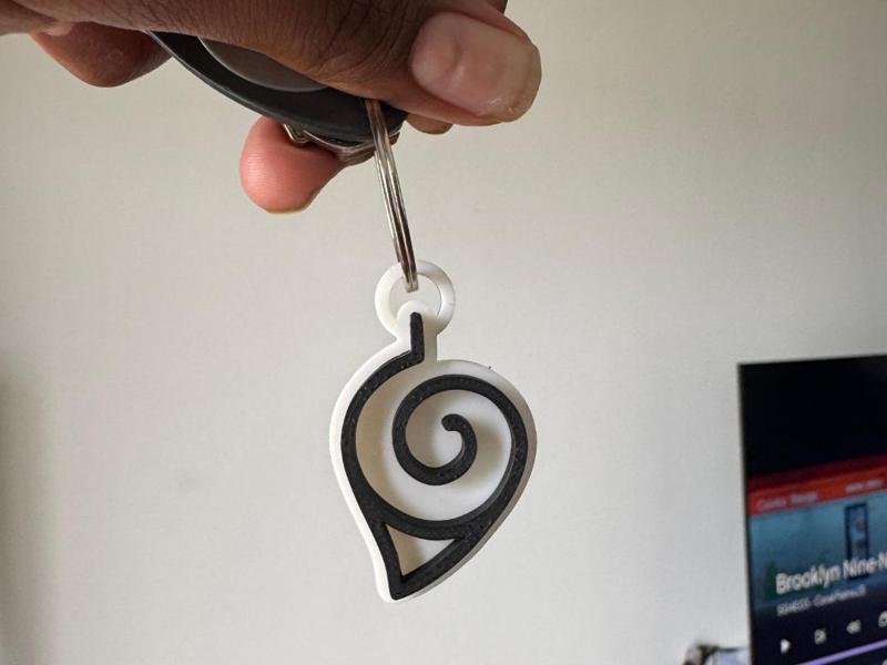 Naruto Leaf Village Keychain