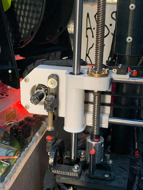 Shorter Z endstop adjuster