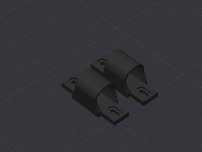 Baofeng Clip with ring for carabiner