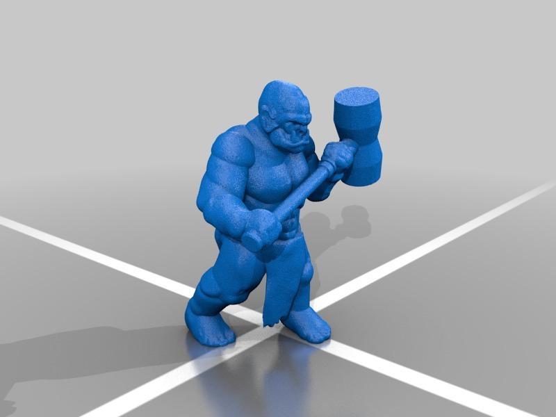 Orc Slave with Hammer