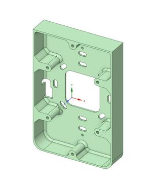 Unifi U6-IW wall mount spacer
