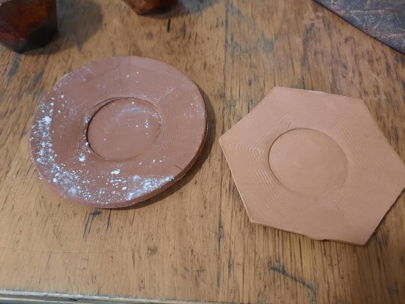 Hexagon Cutter, flared walls.