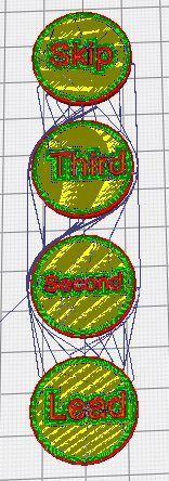 Bowls coins and holder