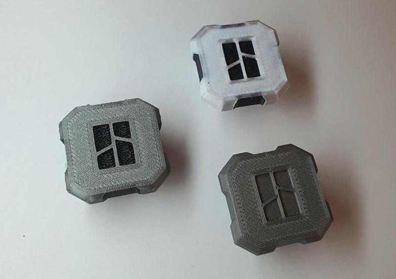 Top glass / AMS handle Rugged style