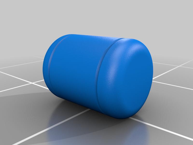 31. Cylinder Geometric Planter Vase - V1 - Risa (Inches)