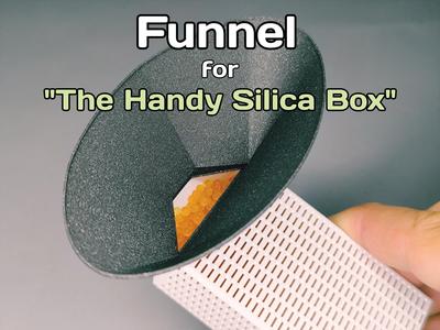 Funnel for "Handy AMS Silica Dry Box"