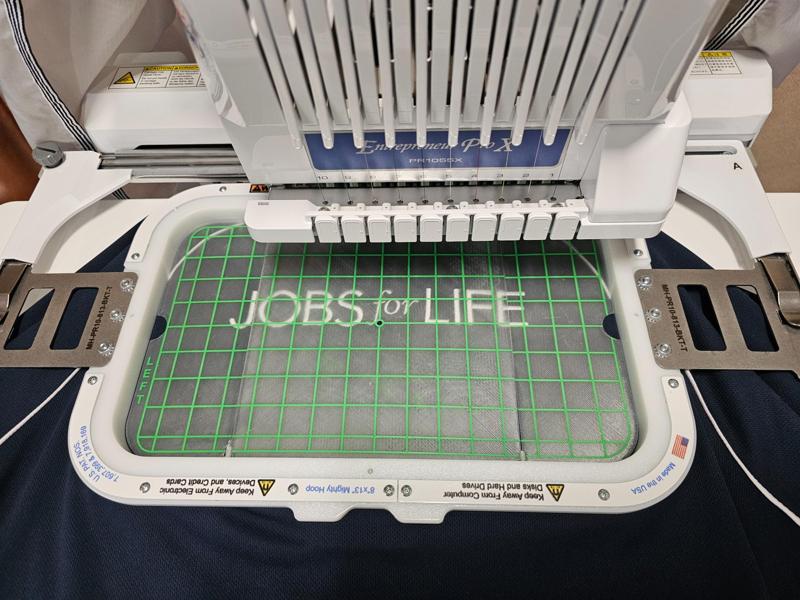 Embroidery Sheet Template for 8x13 Mighty Hoop