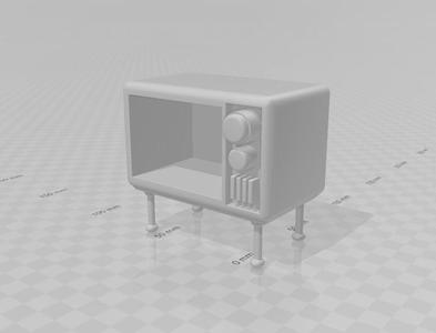 TV  (modeling exercise in blender)
