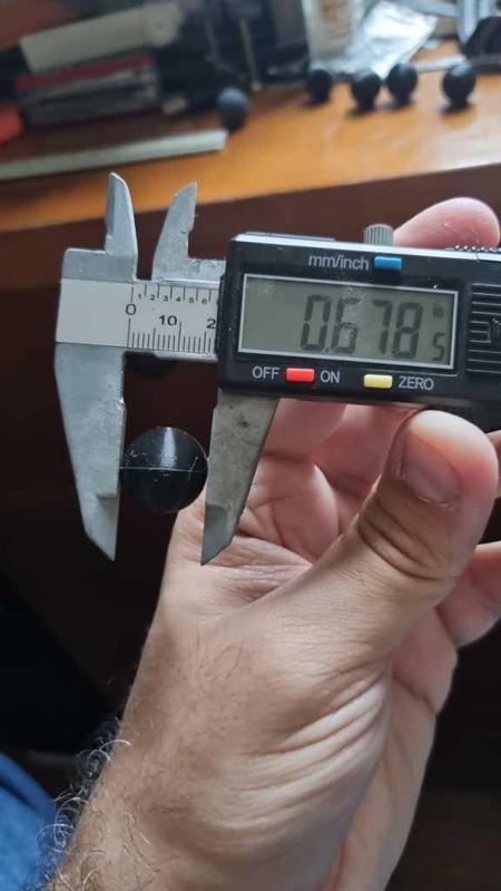 .68 cal training sphere