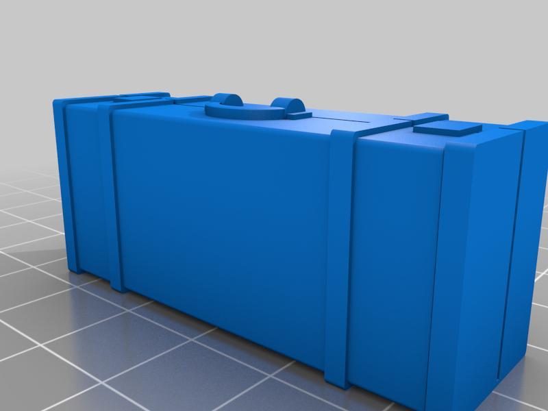 Luggage suitcase - g scale