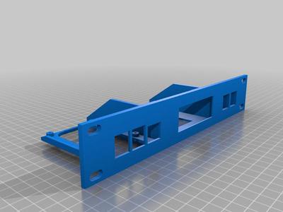 UXG Lite with Pi4 10 inch track mount