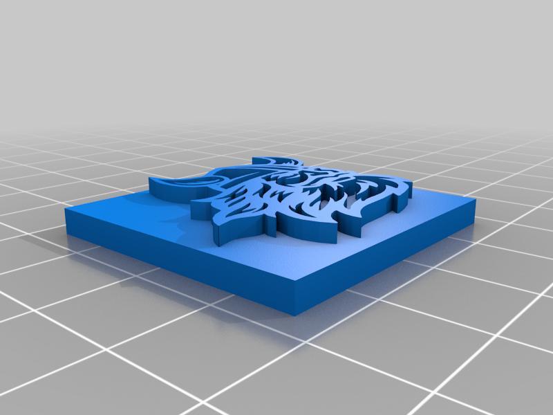 Leathercrafting stamp - Viking's head