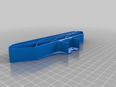 Carson CV-10 front bumper to be print with flex material / PLA / ABS / ASA
