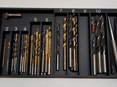 Drill Bit Organizer