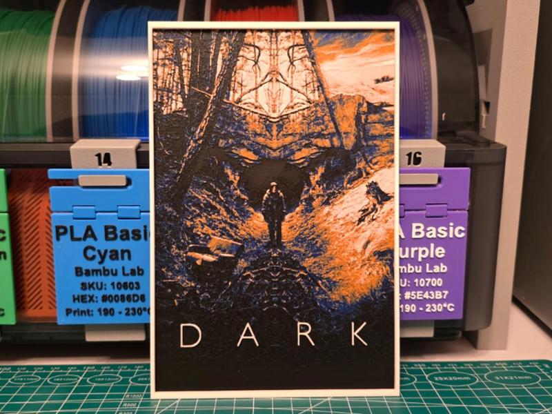 Dark Poster - Hueforge Art