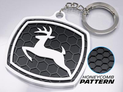 John Deere Keychain