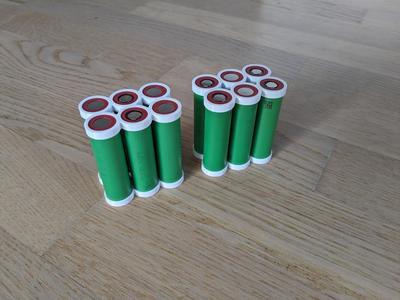 superlight 21700 Li-Ion 6s1p / 6s2p spacer for FPV long-range