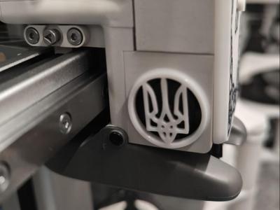 A1/A1 mini fan cover. Ukraine coat of arms