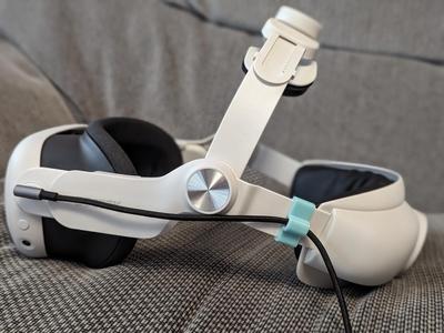 Meta Quest 3 - Destek QH3 Strap - Simple Cable Guide
