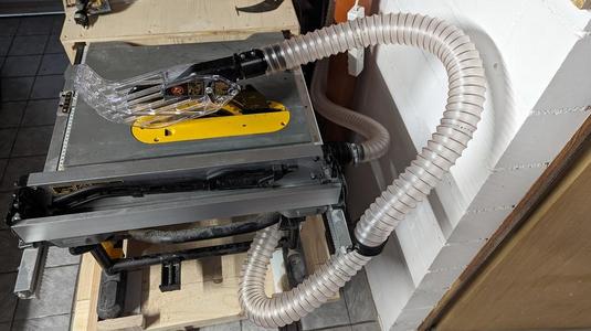 DeWalt DWE7492/DWE7485 Spiralschlauch Adapter