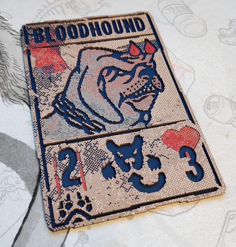 BloodHound - Inscryption Cards - Hueforge