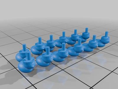 mini ducks with top hats!