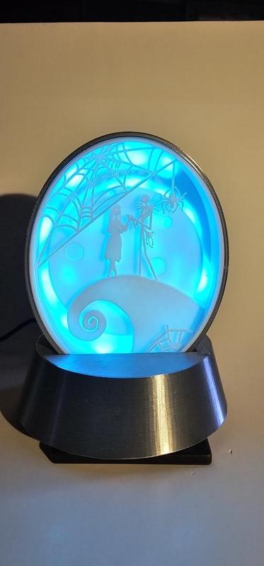 Nightmare Before Christmas Light Box
