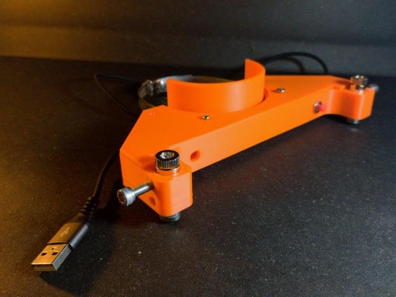 Drill press laser guide or crosshair