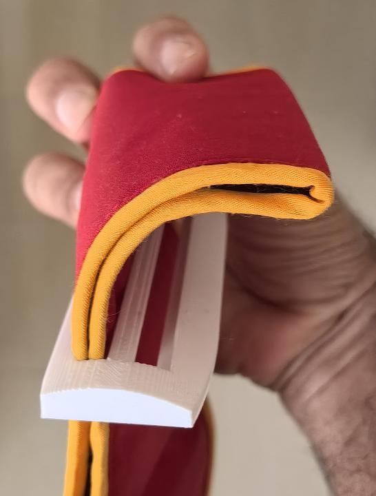 Length adjuster for Tibetan meditation belt