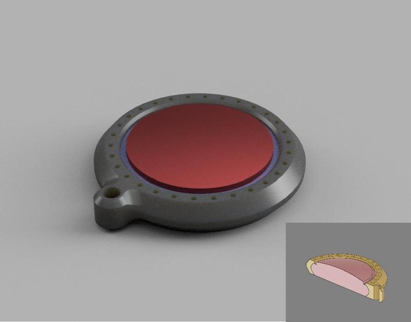 Airtag keychain - Holder (Press to fit)