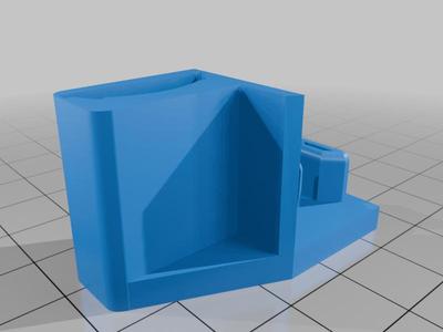 Ender 3 light mount for JUSJUBR bar light