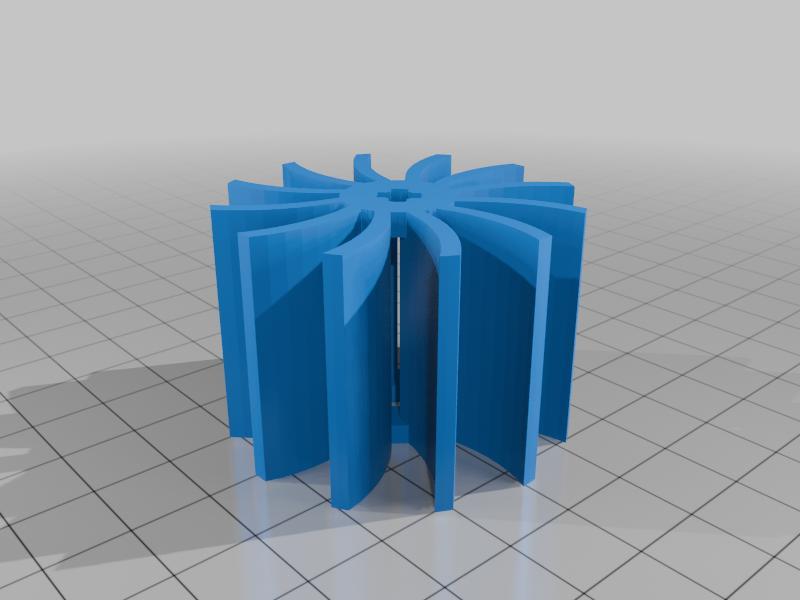 Lego Vacuum Engine Turbine 8 and 12 pronged (High RPM) 