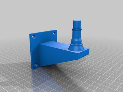 Softbox wall mount