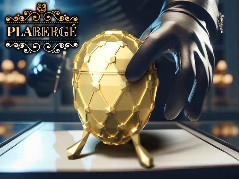 PLAbergé: The Fabulously Mini Easter Eggs Holder