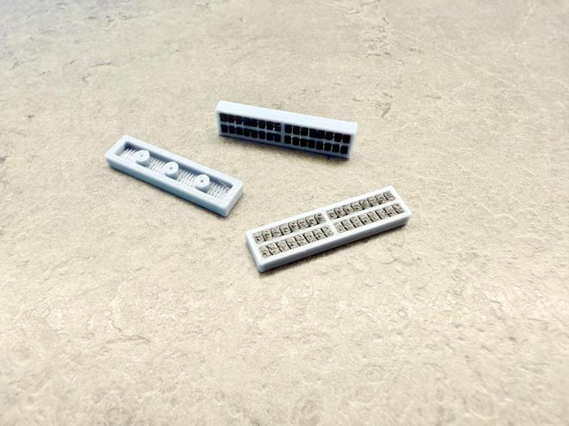 Brick - 1x4 flat with solar panel