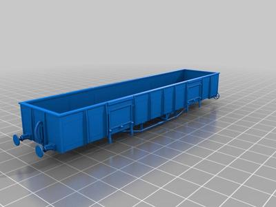 Tasmanian Government Railways CCC 2 door high side HOn3.5