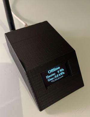 Ahoy/OpenDTU Case for ESP32 + Breakout Board + 1,3" display (SSH1106)